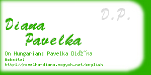 diana pavelka business card